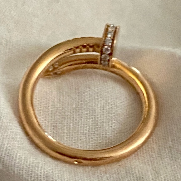 ❌TRADED❌ Cartier juste un clou diamond ring - Picture 9 of 16
